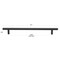 Gliderite Hardware 8-13/16 in. Center to Center Oil Rubbed Bronze Solid Steel Bar Pull - 5005-224-ORB 5005-224-ORB-1 - alternate 3